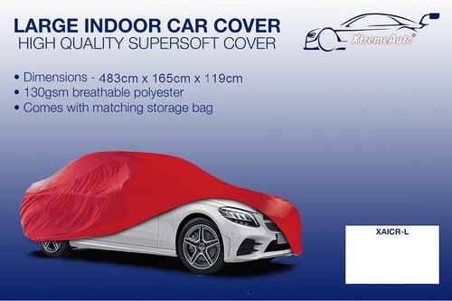 Large red indoor car - indoor, cover