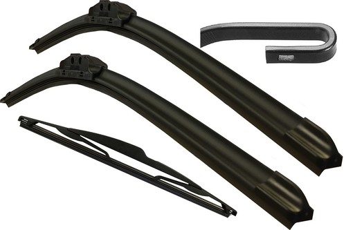 Front rear windscreen wiper - front,