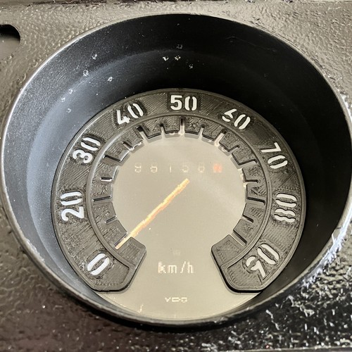 Baywindow mph speedo - mph,